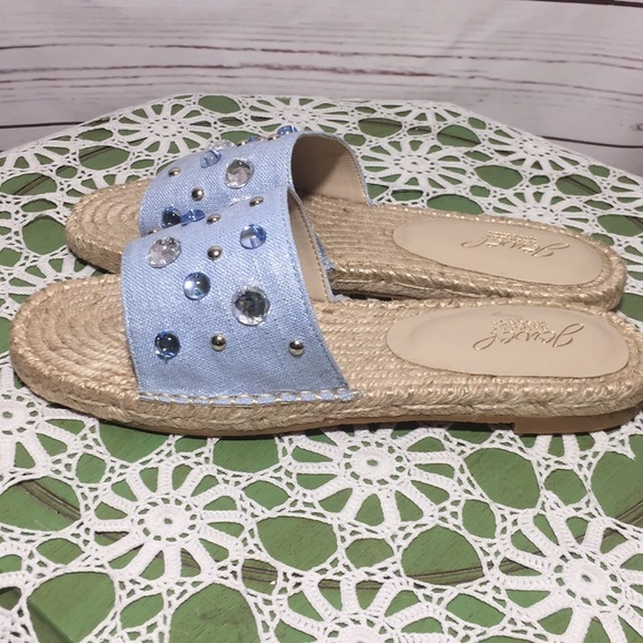 NWOB Badgley Mischka Embellished Sandals - Picture 4 of 9